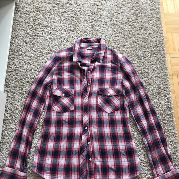 **SOLD**Pimkie plaid shirt - Picture 1 of 3